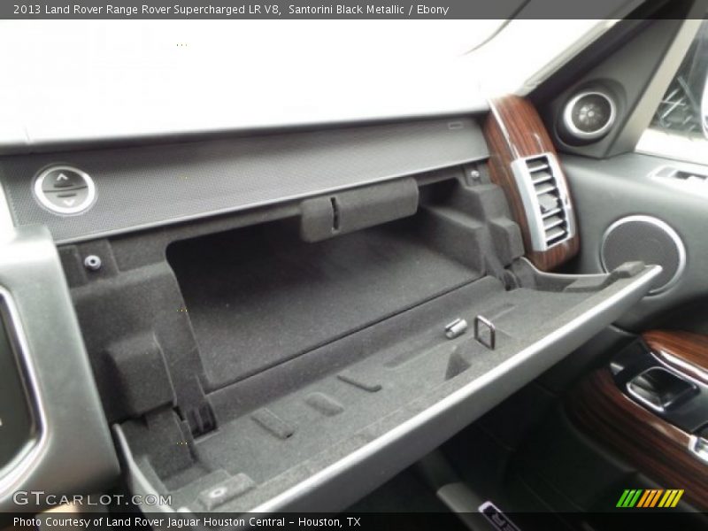 Santorini Black Metallic / Ebony 2013 Land Rover Range Rover Supercharged LR V8