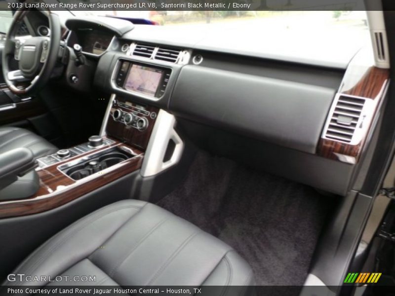 Santorini Black Metallic / Ebony 2013 Land Rover Range Rover Supercharged LR V8