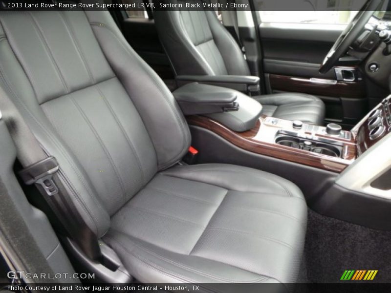 Santorini Black Metallic / Ebony 2013 Land Rover Range Rover Supercharged LR V8