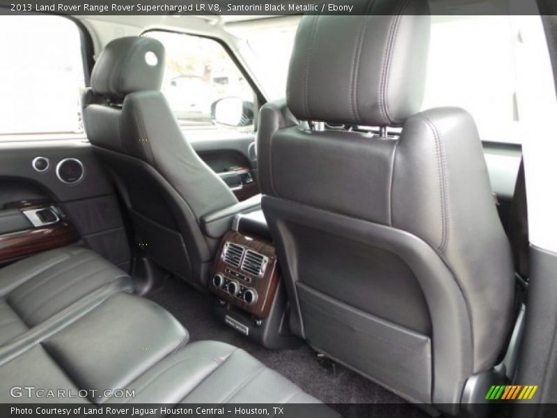 Santorini Black Metallic / Ebony 2013 Land Rover Range Rover Supercharged LR V8