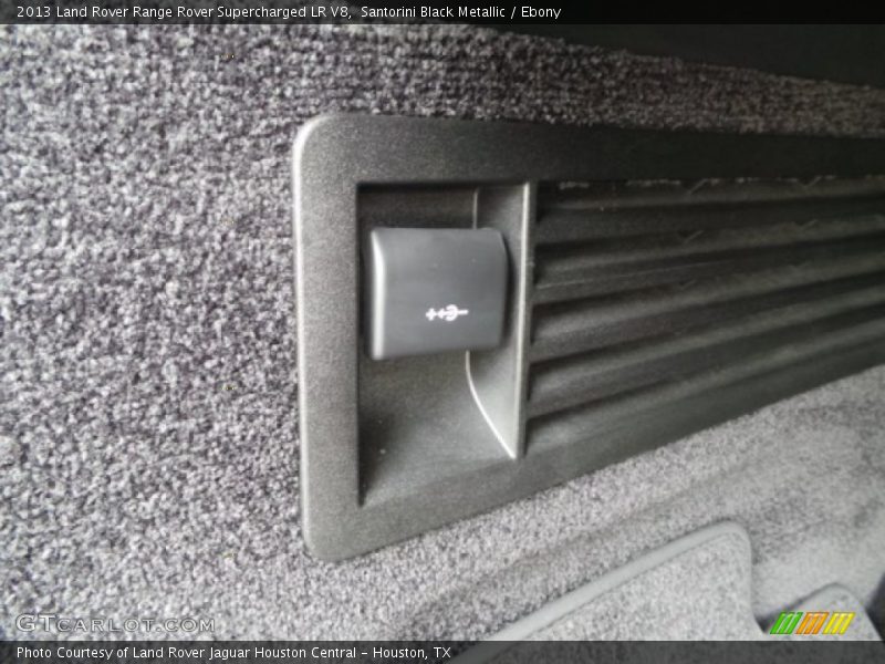 Santorini Black Metallic / Ebony 2013 Land Rover Range Rover Supercharged LR V8
