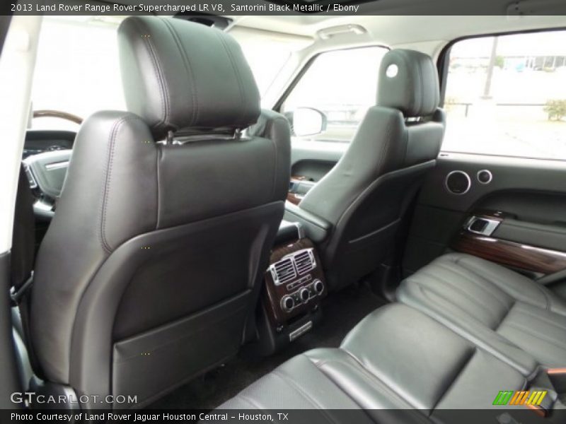 Santorini Black Metallic / Ebony 2013 Land Rover Range Rover Supercharged LR V8