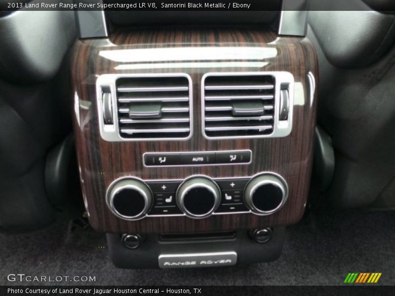 Santorini Black Metallic / Ebony 2013 Land Rover Range Rover Supercharged LR V8