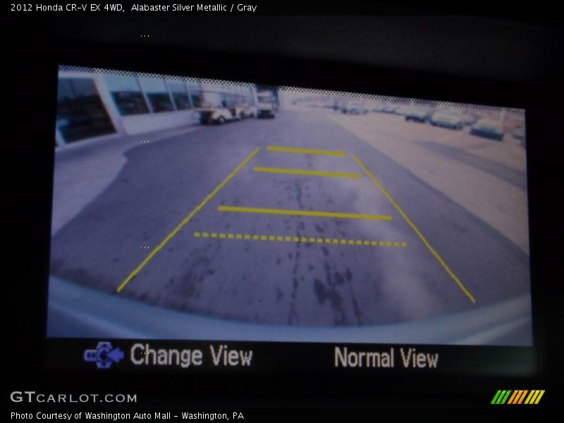 Alabaster Silver Metallic / Gray 2012 Honda CR-V EX 4WD