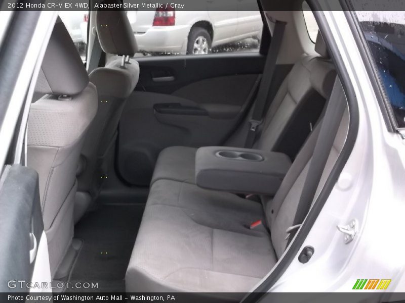Alabaster Silver Metallic / Gray 2012 Honda CR-V EX 4WD