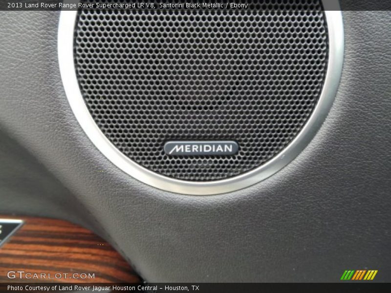 Santorini Black Metallic / Ebony 2013 Land Rover Range Rover Supercharged LR V8