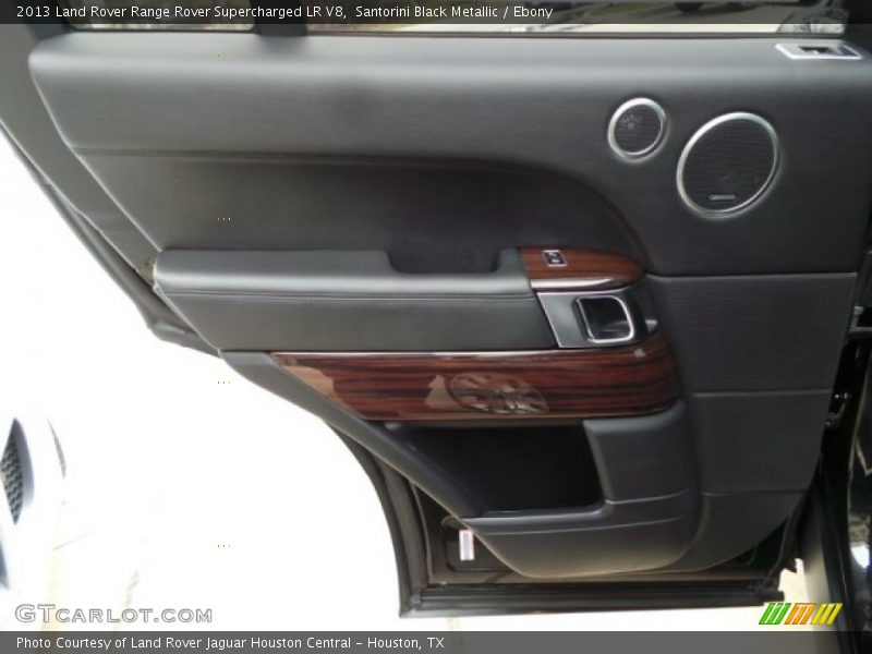 Santorini Black Metallic / Ebony 2013 Land Rover Range Rover Supercharged LR V8