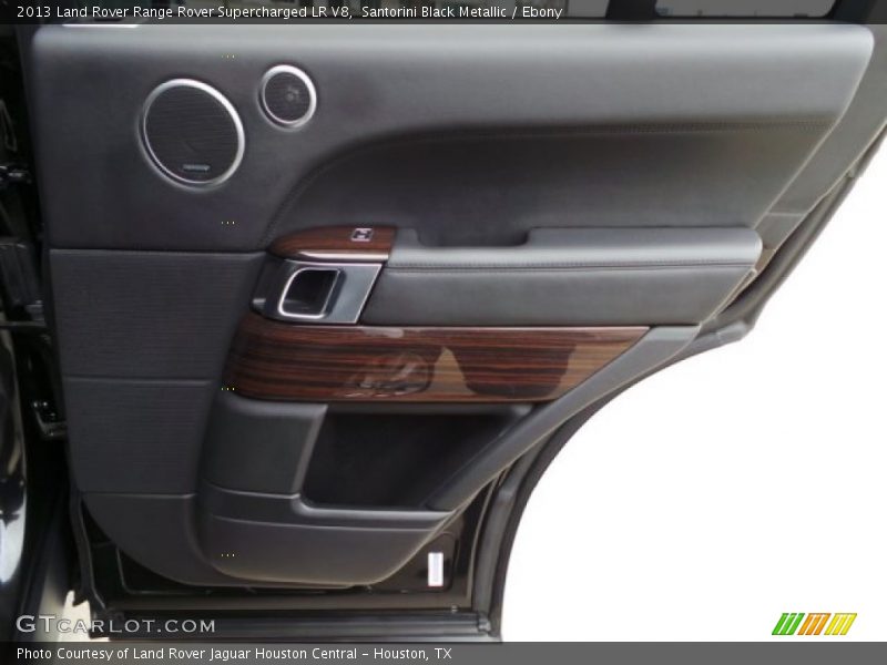 Santorini Black Metallic / Ebony 2013 Land Rover Range Rover Supercharged LR V8