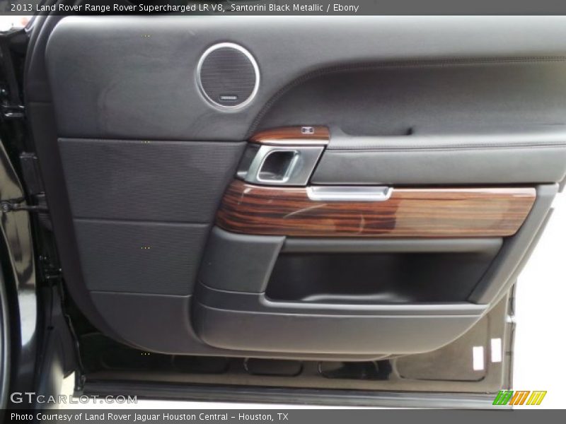 Santorini Black Metallic / Ebony 2013 Land Rover Range Rover Supercharged LR V8