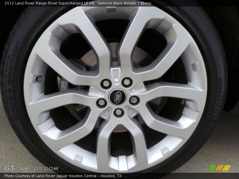 Santorini Black Metallic / Ebony 2013 Land Rover Range Rover Supercharged LR V8