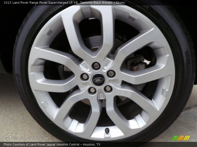 Santorini Black Metallic / Ebony 2013 Land Rover Range Rover Supercharged LR V8