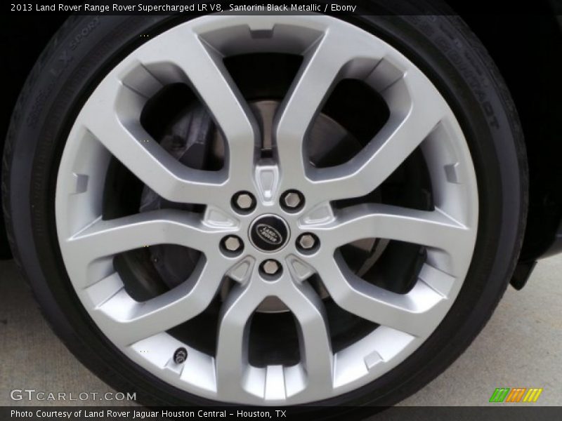 Santorini Black Metallic / Ebony 2013 Land Rover Range Rover Supercharged LR V8