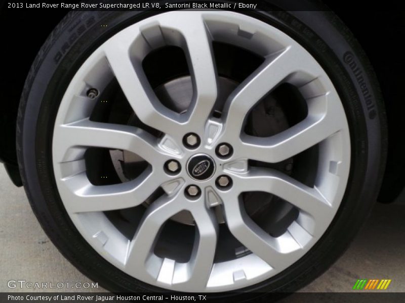Santorini Black Metallic / Ebony 2013 Land Rover Range Rover Supercharged LR V8