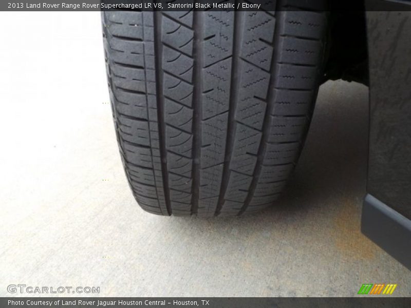 Santorini Black Metallic / Ebony 2013 Land Rover Range Rover Supercharged LR V8