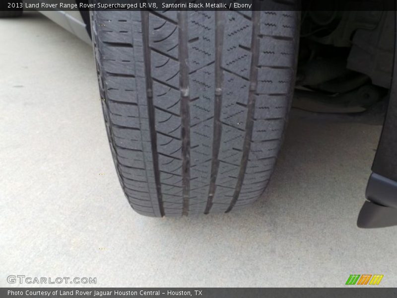 Santorini Black Metallic / Ebony 2013 Land Rover Range Rover Supercharged LR V8