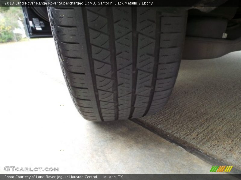 Santorini Black Metallic / Ebony 2013 Land Rover Range Rover Supercharged LR V8
