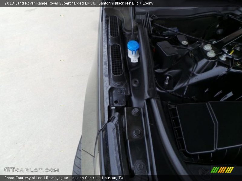 Santorini Black Metallic / Ebony 2013 Land Rover Range Rover Supercharged LR V8