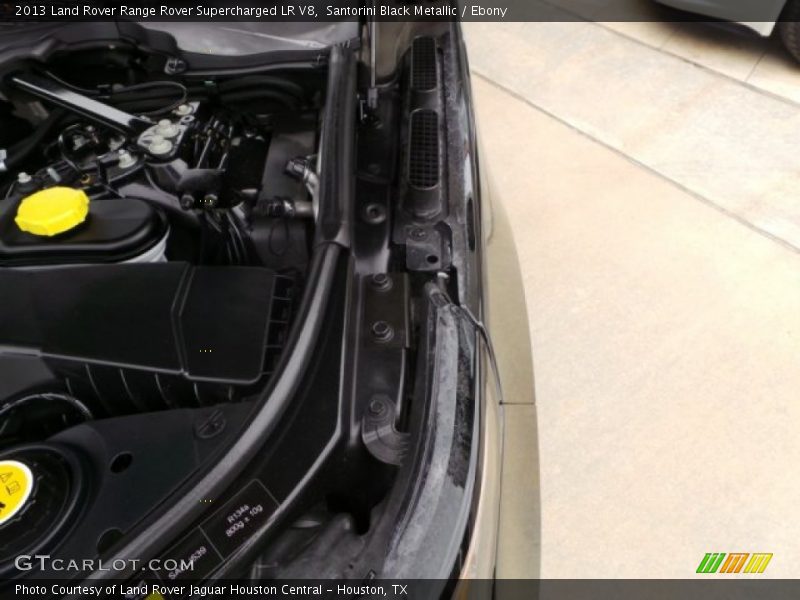 Santorini Black Metallic / Ebony 2013 Land Rover Range Rover Supercharged LR V8