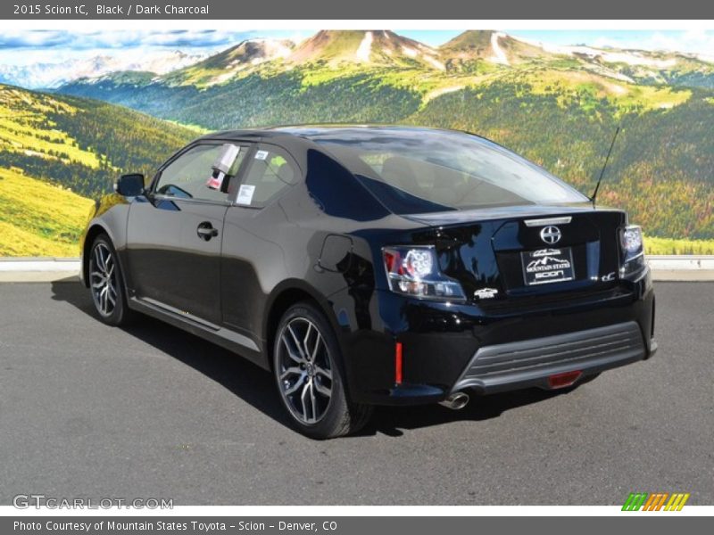 Black / Dark Charcoal 2015 Scion tC