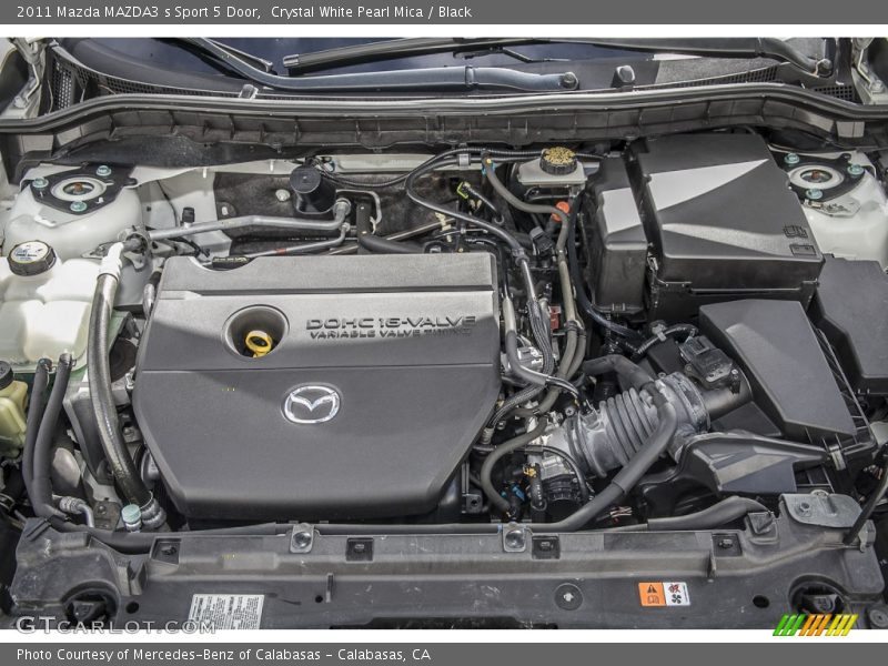  2011 MAZDA3 s Sport 5 Door Engine - 2.5 Liter DOHC 16-Valve VVT 4 Cylinder