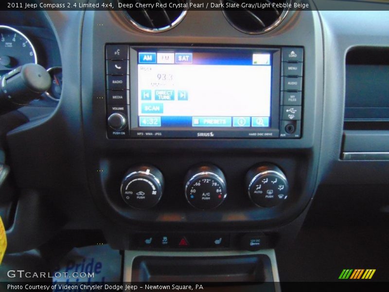 Deep Cherry Red Crystal Pearl / Dark Slate Gray/Light Pebble Beige 2011 Jeep Compass 2.4 Limited 4x4
