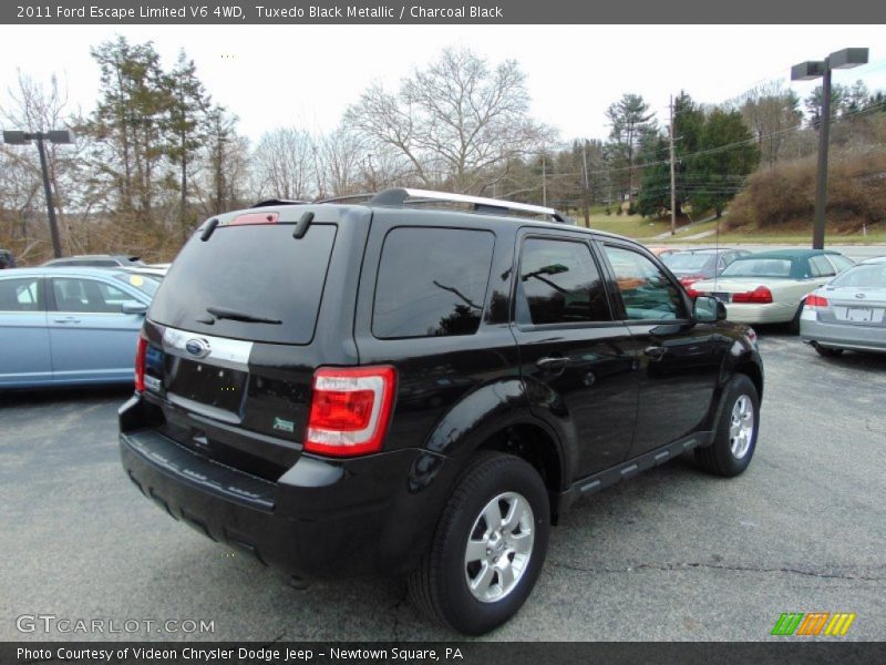 Tuxedo Black Metallic / Charcoal Black 2011 Ford Escape Limited V6 4WD