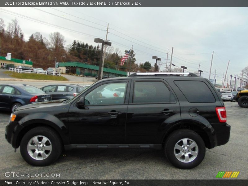 Tuxedo Black Metallic / Charcoal Black 2011 Ford Escape Limited V6 4WD