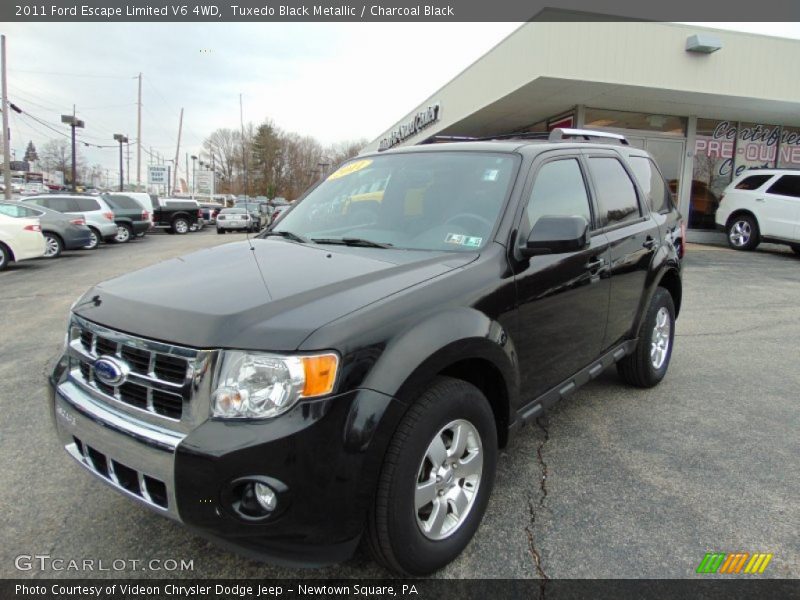 Tuxedo Black Metallic / Charcoal Black 2011 Ford Escape Limited V6 4WD