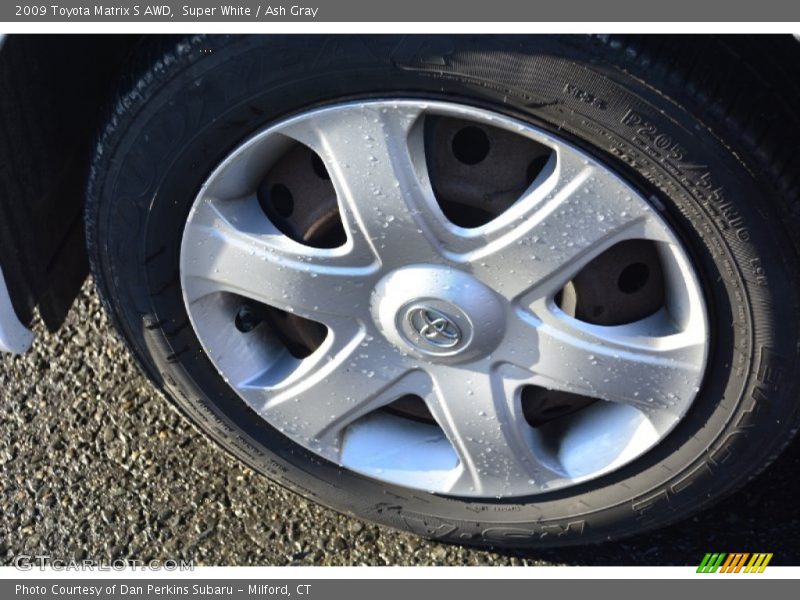 Super White / Ash Gray 2009 Toyota Matrix S AWD