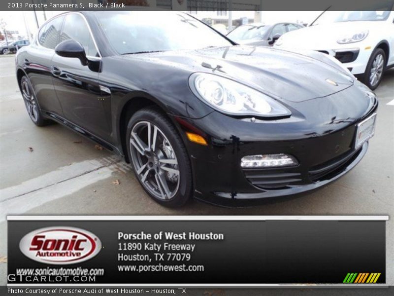 Black / Black 2013 Porsche Panamera S