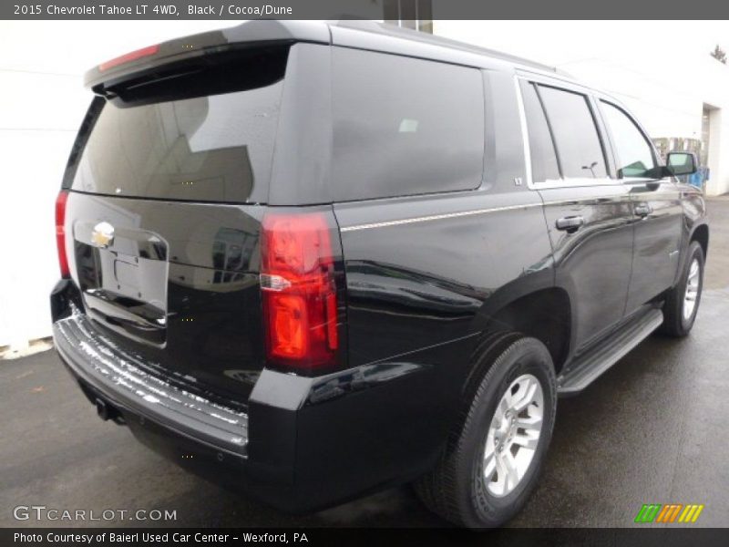 Black / Cocoa/Dune 2015 Chevrolet Tahoe LT 4WD