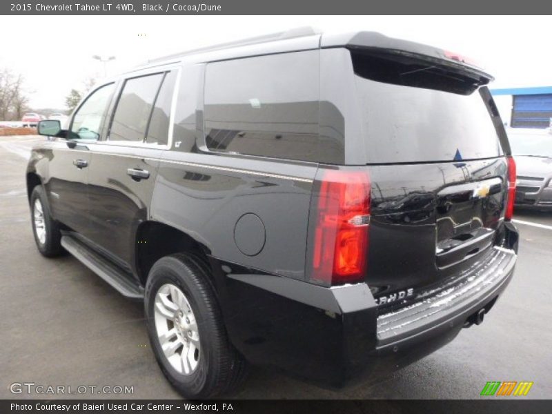 Black / Cocoa/Dune 2015 Chevrolet Tahoe LT 4WD