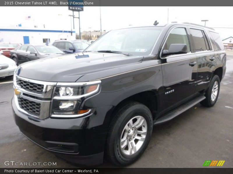 Black / Cocoa/Dune 2015 Chevrolet Tahoe LT 4WD