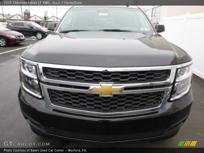 Black / Cocoa/Dune 2015 Chevrolet Tahoe LT 4WD