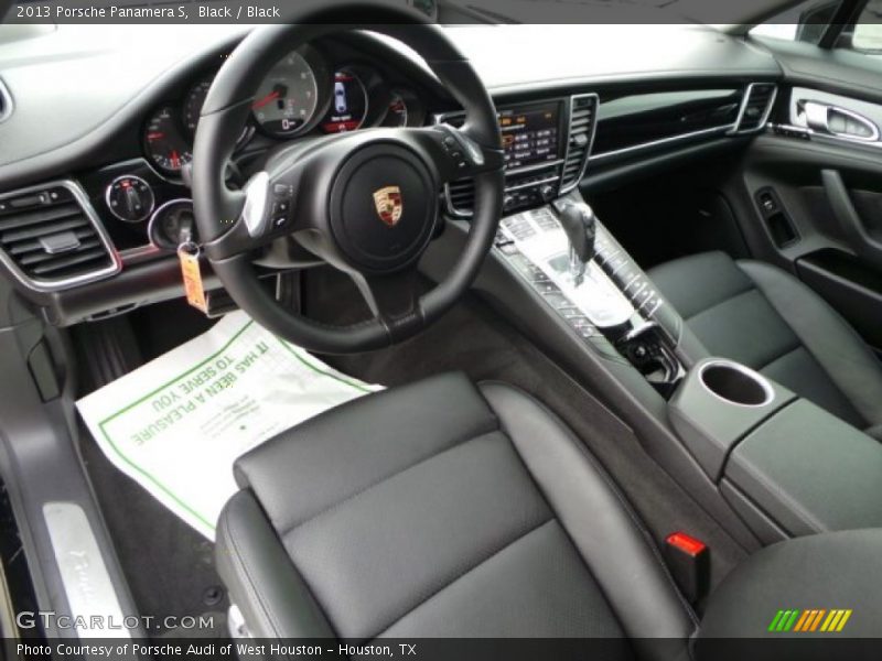 Black / Black 2013 Porsche Panamera S