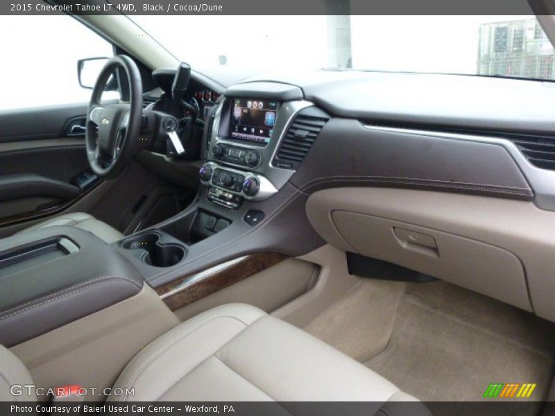Black / Cocoa/Dune 2015 Chevrolet Tahoe LT 4WD