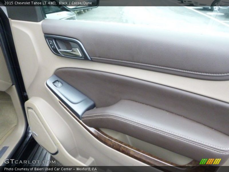 Black / Cocoa/Dune 2015 Chevrolet Tahoe LT 4WD