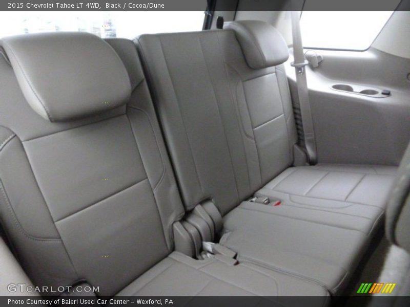 Black / Cocoa/Dune 2015 Chevrolet Tahoe LT 4WD