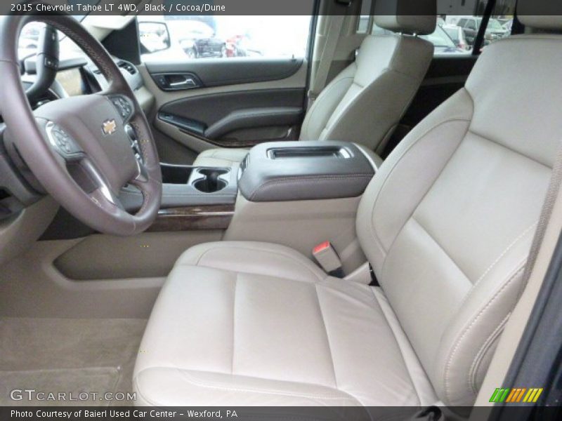 Black / Cocoa/Dune 2015 Chevrolet Tahoe LT 4WD