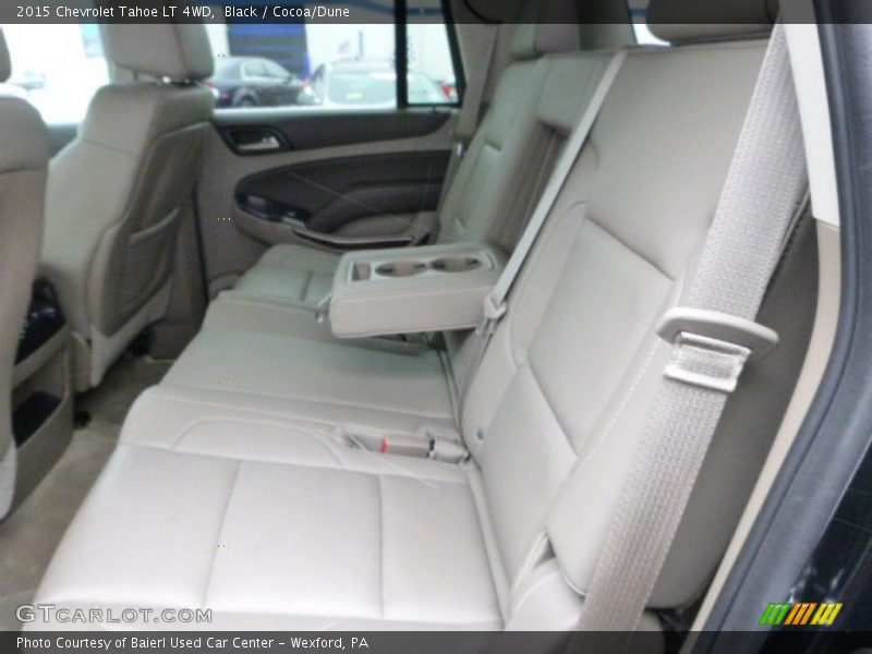 Black / Cocoa/Dune 2015 Chevrolet Tahoe LT 4WD