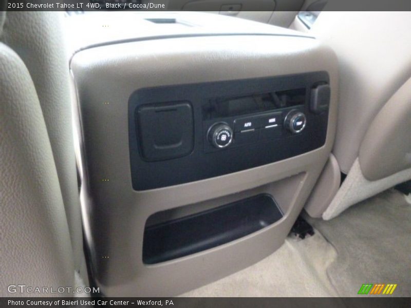 Black / Cocoa/Dune 2015 Chevrolet Tahoe LT 4WD
