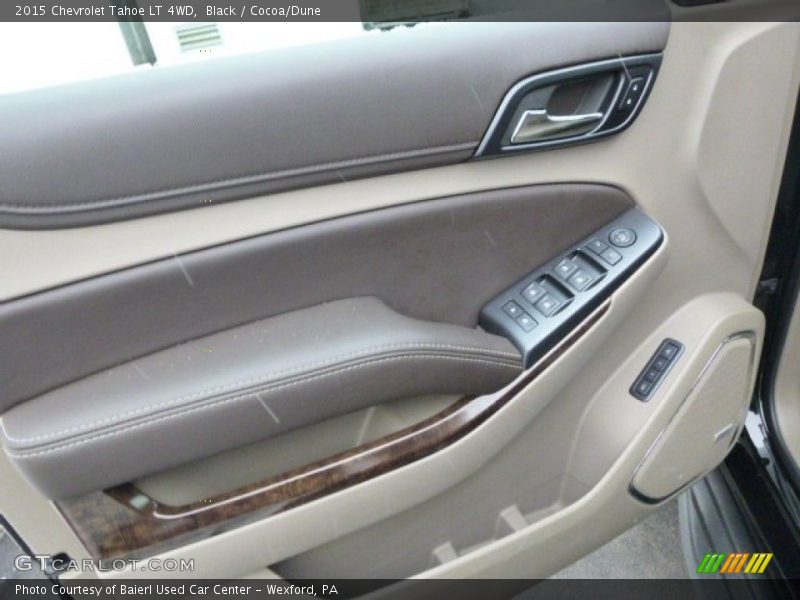 Black / Cocoa/Dune 2015 Chevrolet Tahoe LT 4WD