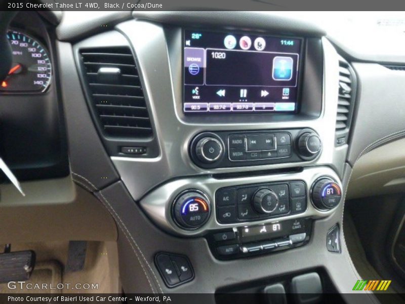 Black / Cocoa/Dune 2015 Chevrolet Tahoe LT 4WD