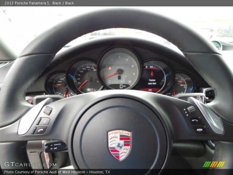 Black / Black 2013 Porsche Panamera S