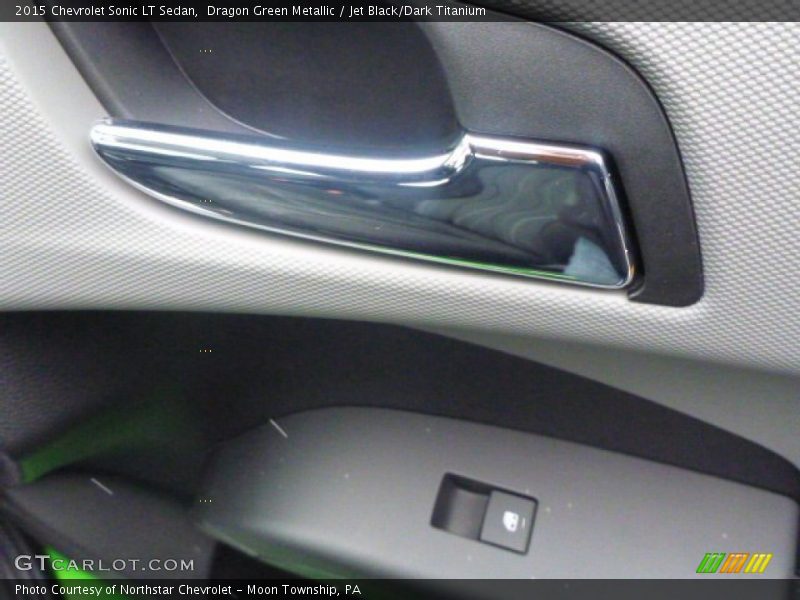 Dragon Green Metallic / Jet Black/Dark Titanium 2015 Chevrolet Sonic LT Sedan