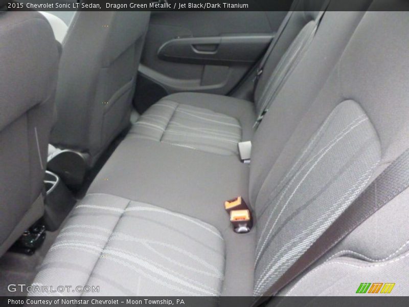 Dragon Green Metallic / Jet Black/Dark Titanium 2015 Chevrolet Sonic LT Sedan