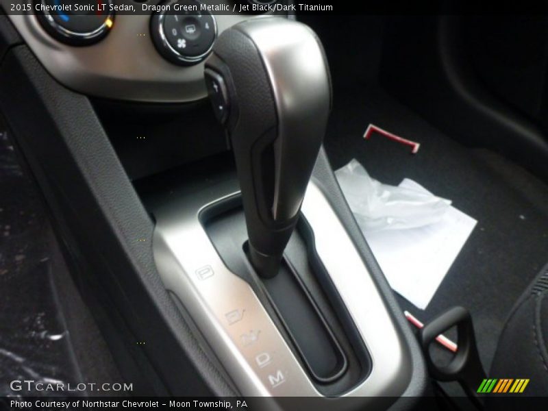 Dragon Green Metallic / Jet Black/Dark Titanium 2015 Chevrolet Sonic LT Sedan