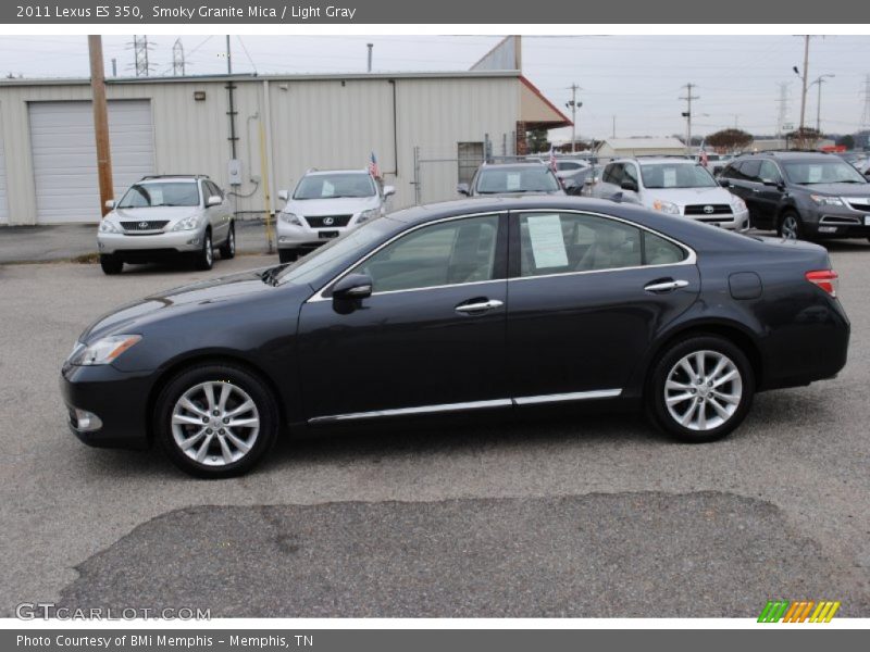 Smoky Granite Mica / Light Gray 2011 Lexus ES 350