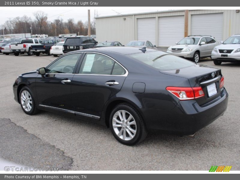 Smoky Granite Mica / Light Gray 2011 Lexus ES 350