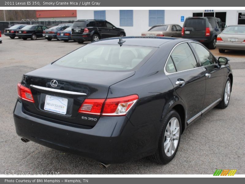 Smoky Granite Mica / Light Gray 2011 Lexus ES 350